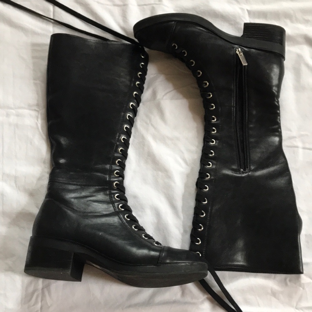 Black women’s Combat Boots